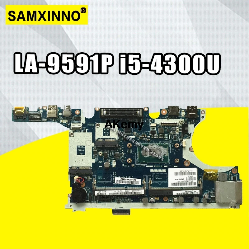 

System Main Board LA-9591P For Dell Latitude E7440 Motherboard With CPU i5 4310 2 GHz 624W6 CN-0624W6