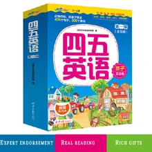 

5 Books/Set 3-6 Years Old Four Five English Children’S English Learning Ladder: Simple Vocabulary Sentence Patterns Book New