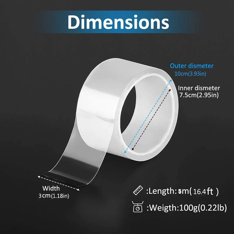 Clear Waterproof Self-Adhesive Sealing Tape