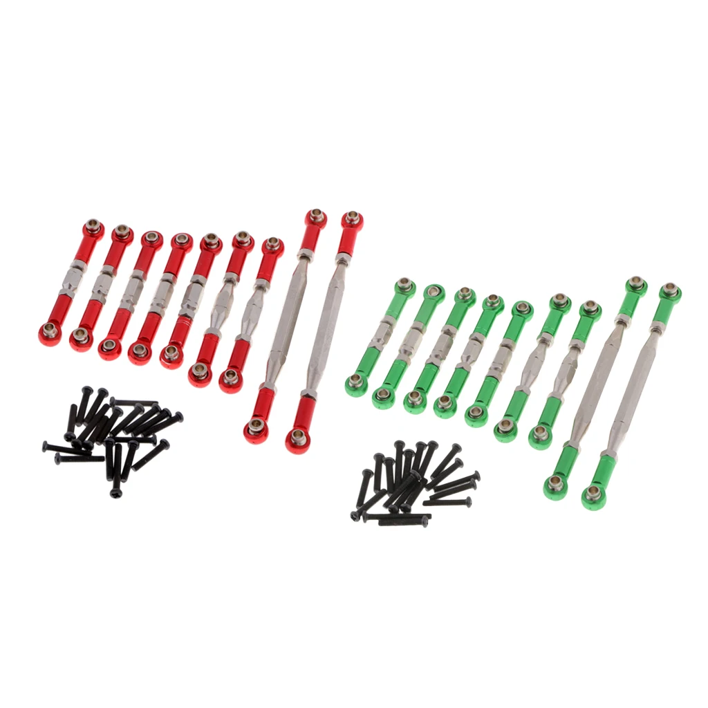 9x металлические рулевые Серводвигатель тяги для 1/12 Wltoys 12423 12428 грузовика|Детали и