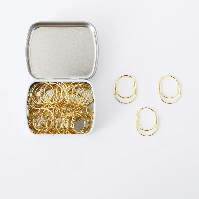 20pcs/lot 19x25mm Baby fat paper clips large wide paper clips paper clips