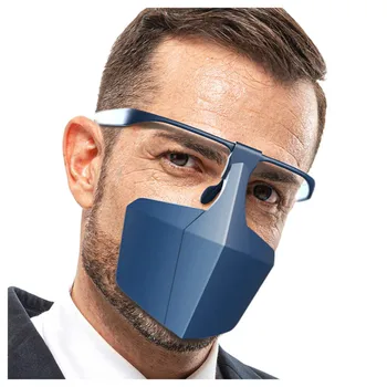 

Protective Face Shield Stopping Fog Splash And Haze Dust Isolating Face Covering Equipment Mouth Cover Face-cloth Nose Cover$0