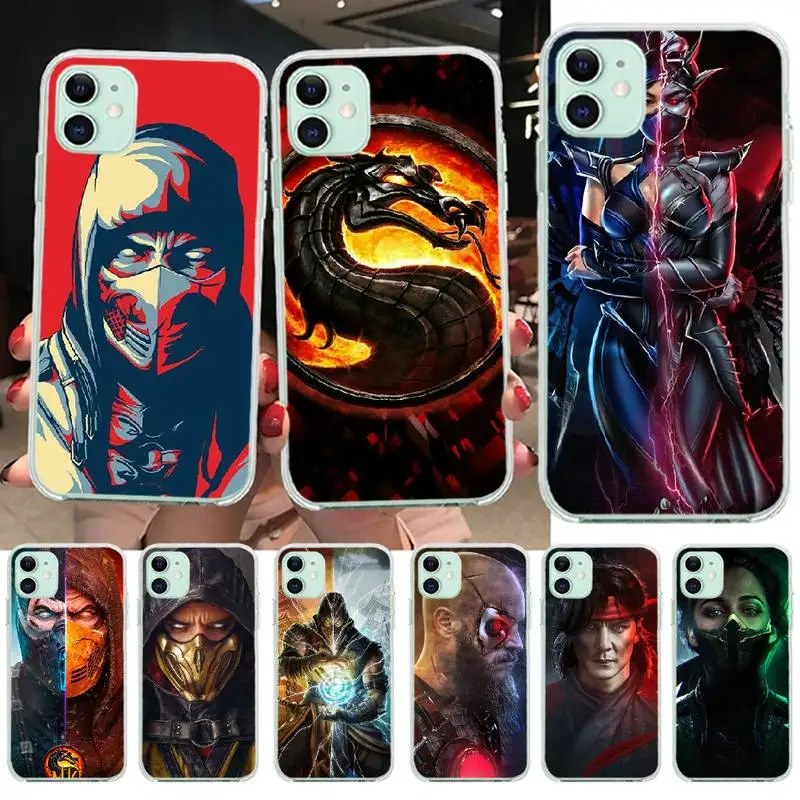 Чехол для телефона NBDRUICAI Mortal Kombat iPhone 11 pro XS MAX 8 7 6 6S Plus X 5S SE XR | Мобильные телефоны и