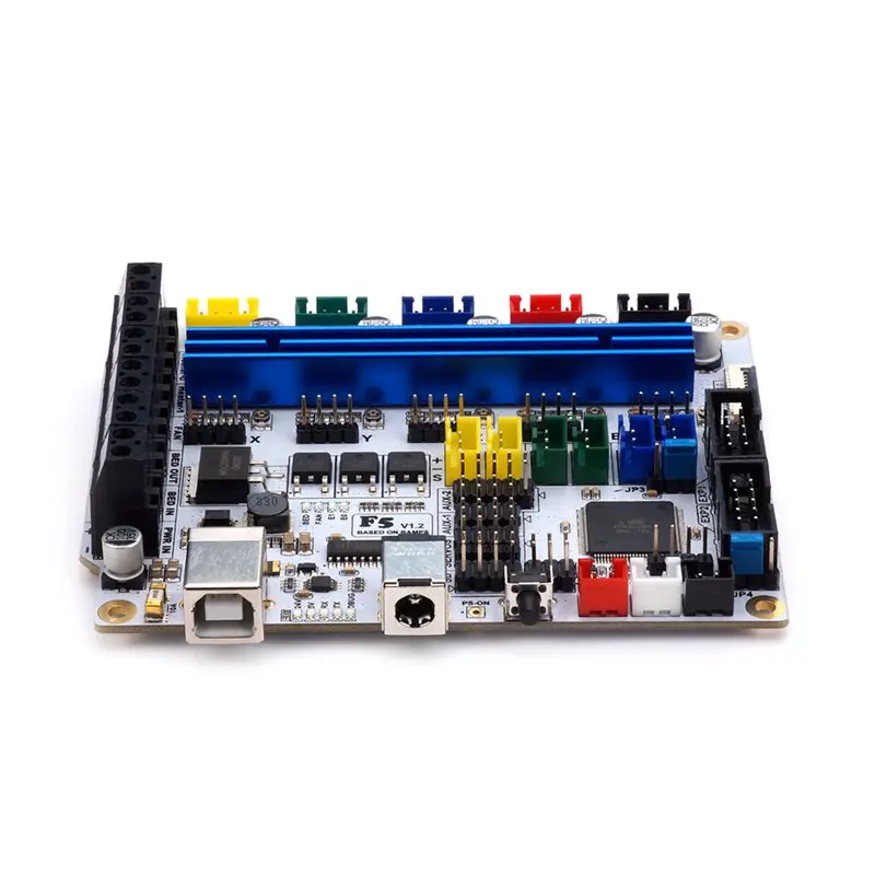 Плата управления 3d-принтером F5 V1.2 на базе Atmega 2560 заменяющая основание 1,4& Ramps 1,4 Плата управления lerboard с Usb