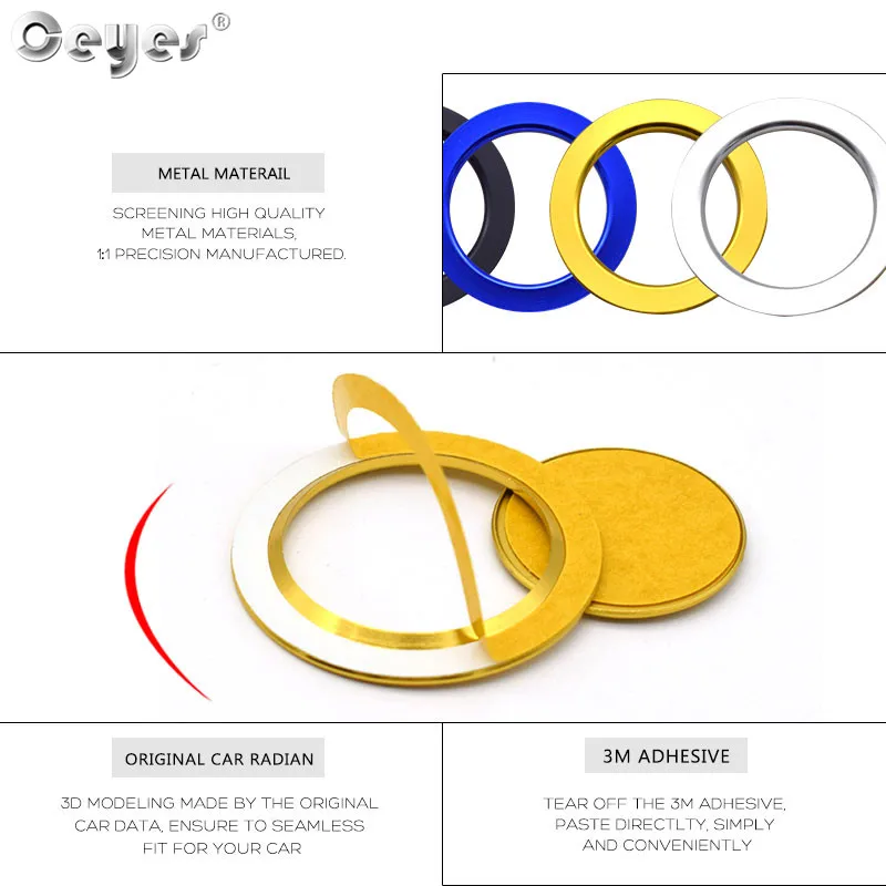 Car Start Engine Button Key Ring for CIVIC1 (1)