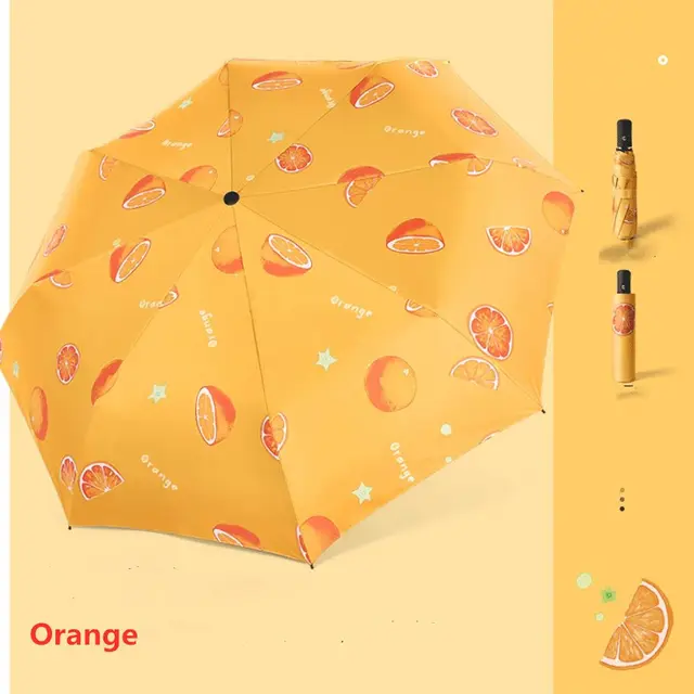 Automatic sunny Rain umbrella antiultraviolet folding umbrella men