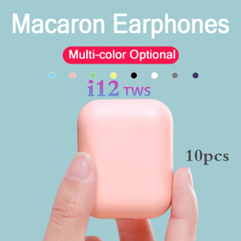 

i12TWS music bluetooth headset MINI earplugs with protective cover smart pop-up smart switch Xiaomi Redmi Samsungmobile phone
