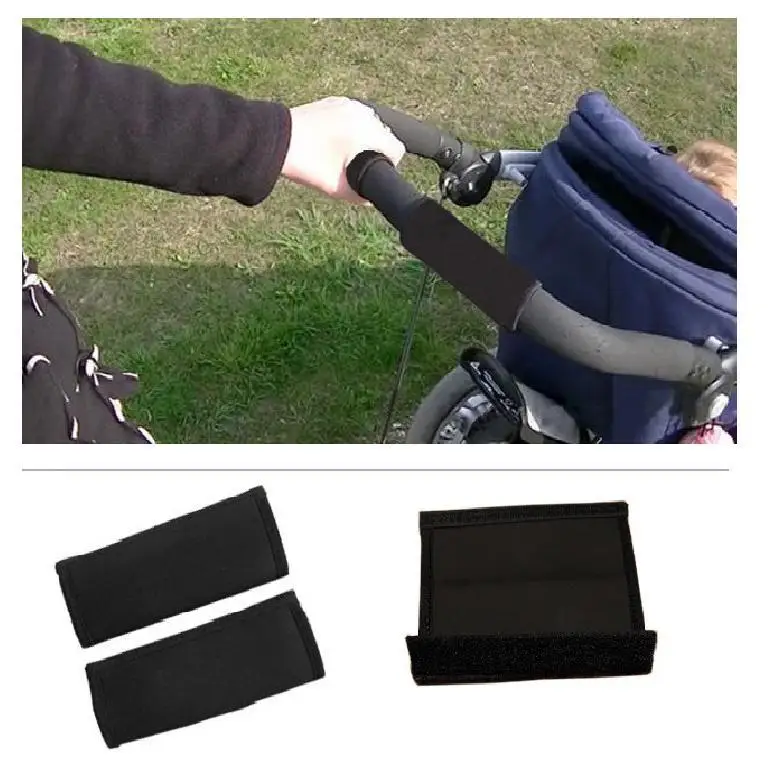 2 Pieces Baby Pushchair Handlebar Stroller Handle Armrest Cover Protective Removable and Washable Infant Accessories Baby Strollers best of sale Baby Strollers