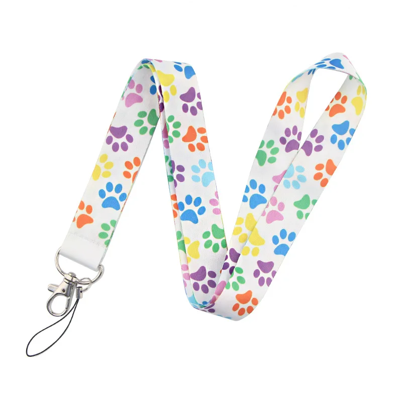Chic Art-Inspired Lanyard with Badge Holder & Charm Accessories - Perfect