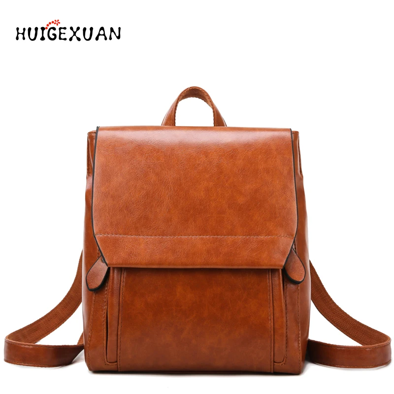 

2020 New Fashion Women Backpack High Quality PU Leather Backpacks for Teenage Girls Female School Shoulder Bag Bagpacks mochila