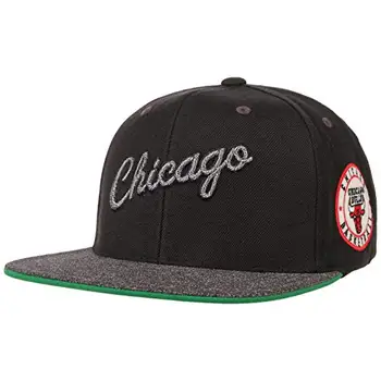 

Mitchell & Ness Gorra Melange Patch Bulls& Plana Snapback Cap