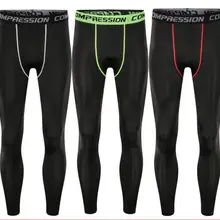 Спортивные мужские Стрейчевые леггинсы для бега, баскетбола, дышащие леггинсы для фитнеса, компрессионная скорость, сухой тонкий стиль