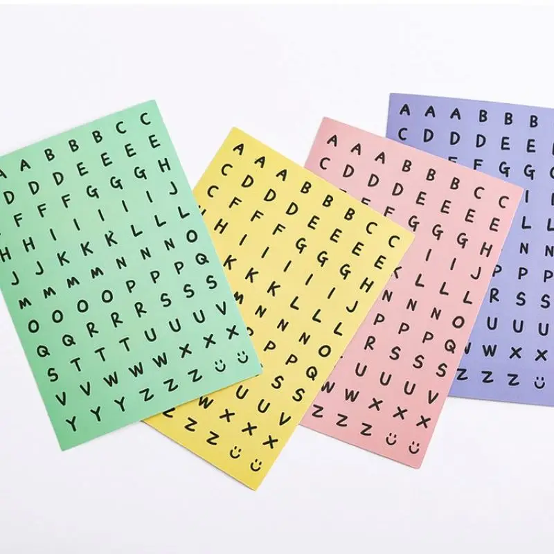 

Decorative Planner Stickers Letter Number Agenda Journal Self Adhesive Labels Stickers Stationery Student Office School Supplies