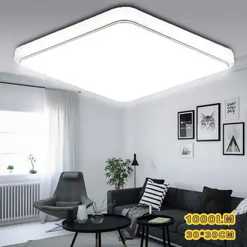 

24W Modern Acryl LED Ceiling Lights Living Room Bedroom Lighting Fixture Surface Mounted Balcony Kitchen Ceiling Lamp 110V-240V