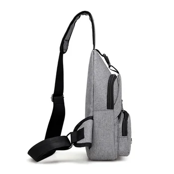 

New Hot Fashion Men Shoulder Bag USB Charge Anti Theft Security Waterproof Travel Man Crossbody Messenger Casual Bag SMR88