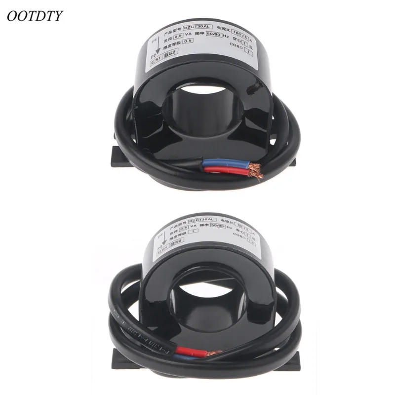 OOTDTY 3 шт./компл. мини 50A/5A 100A/5A трансформаторы переменного тока CTs 0,5 класс