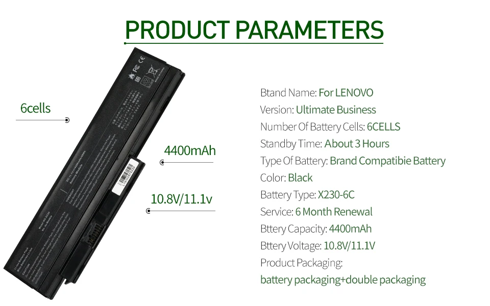 ApexWay4400mAh 11,1 v аккумуляторная батареядля ноутбука lenovo x230 X230i x230s 42T4901 42T4902 42Y4940 42Y4868 42T4873 42Y4874 42T4863 40A36282