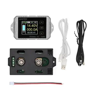

GTBL 100V Wireless Voltage And Current Meter Car Battery Monitoring 12V 24V 48V Battery Coulomb Counter Va Meter