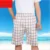 plus size silk pajamas Top quality 4XL Summer Men 100% Cotton Sleep Bottoms Male Beatch shorts Swimming Shorts Men Casual Loosen Plaid Home half pants red and black pajama pants Men's Sleep & Lounge