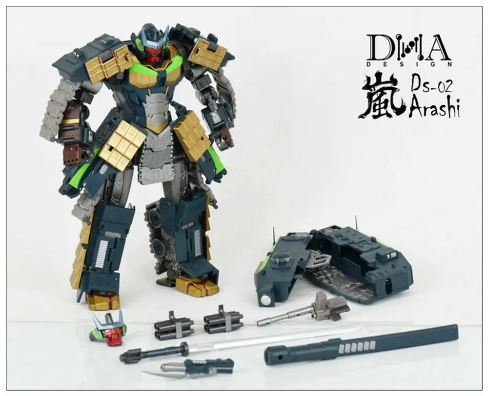 Transformation TOY DNA DS-02 Arashi Susanoo Repaint Repair Version figure New