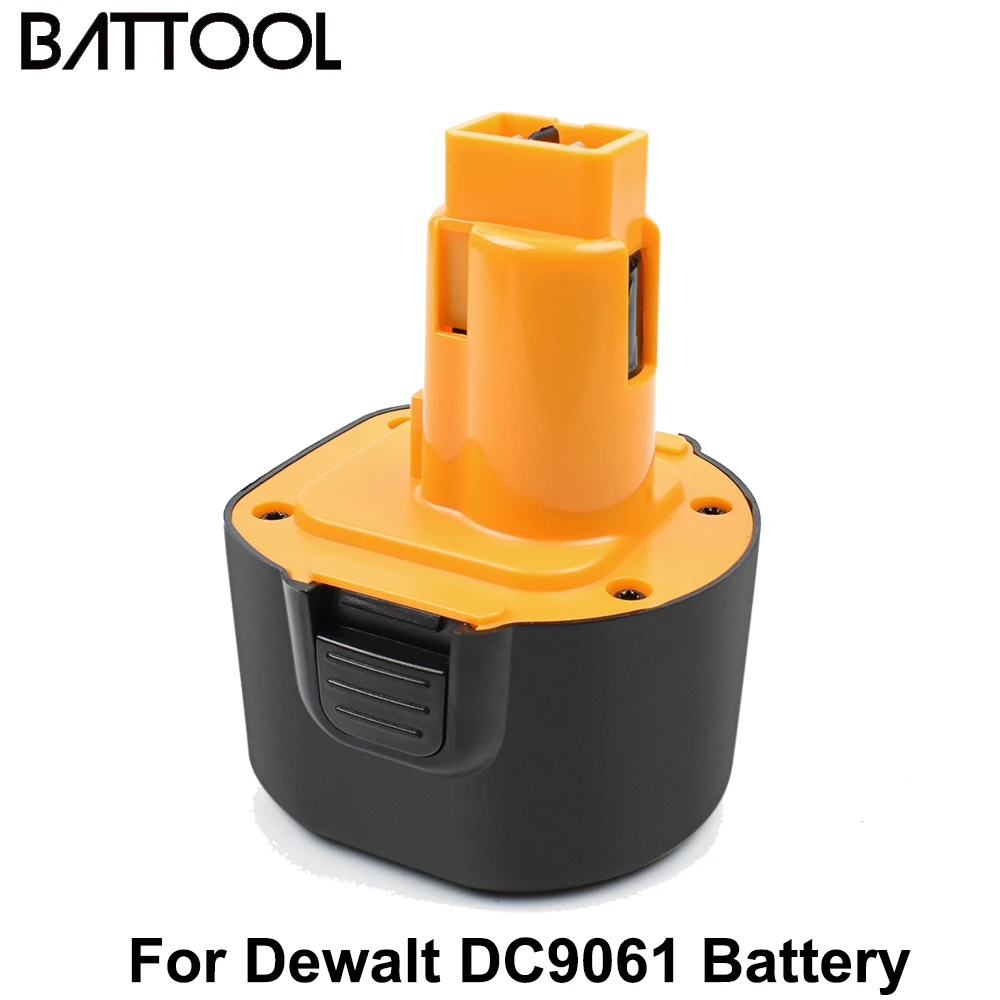 Аккумуляторная батарея batcool 9 6 В 3500 мАч Ni MH DC9061 DW9061 для Dewalt DE9036 DE9061 DE9062 аккумулятор