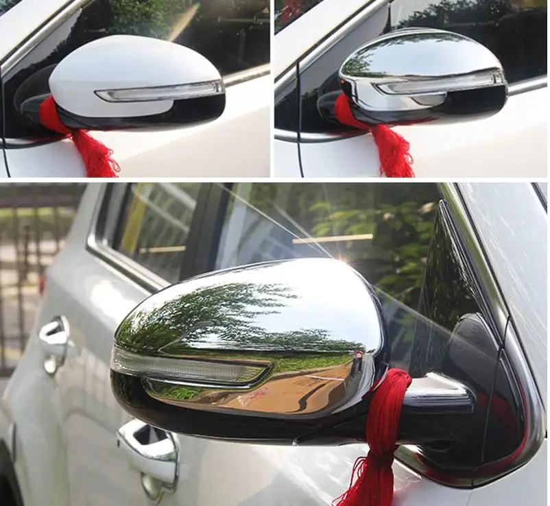 Для Kia Sportage QL- hram крышка зеркала боковой двери Накладка заднего вида накладка молдинг украшение автомобиля Стайлинг
