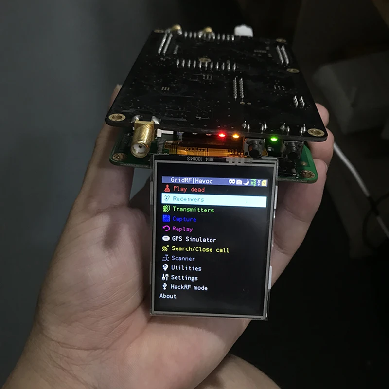 PortaPack для HackRF One SDR программного обеспечения определенная Радио 1 МГц до 6 ГГц