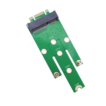 

Adapter Card Key To MSATA PCI-e Connector NGFF Add On Converter Easy Installation Mini M.2 B SSD 2242 2230 2260 Boards Desktop