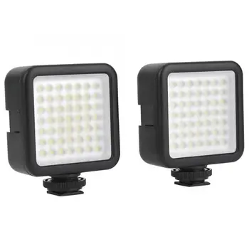 

LED ring light 2Pcs Small Portable LED Lamp Filling Light Adjustable Brightness for Interview Photography phone light