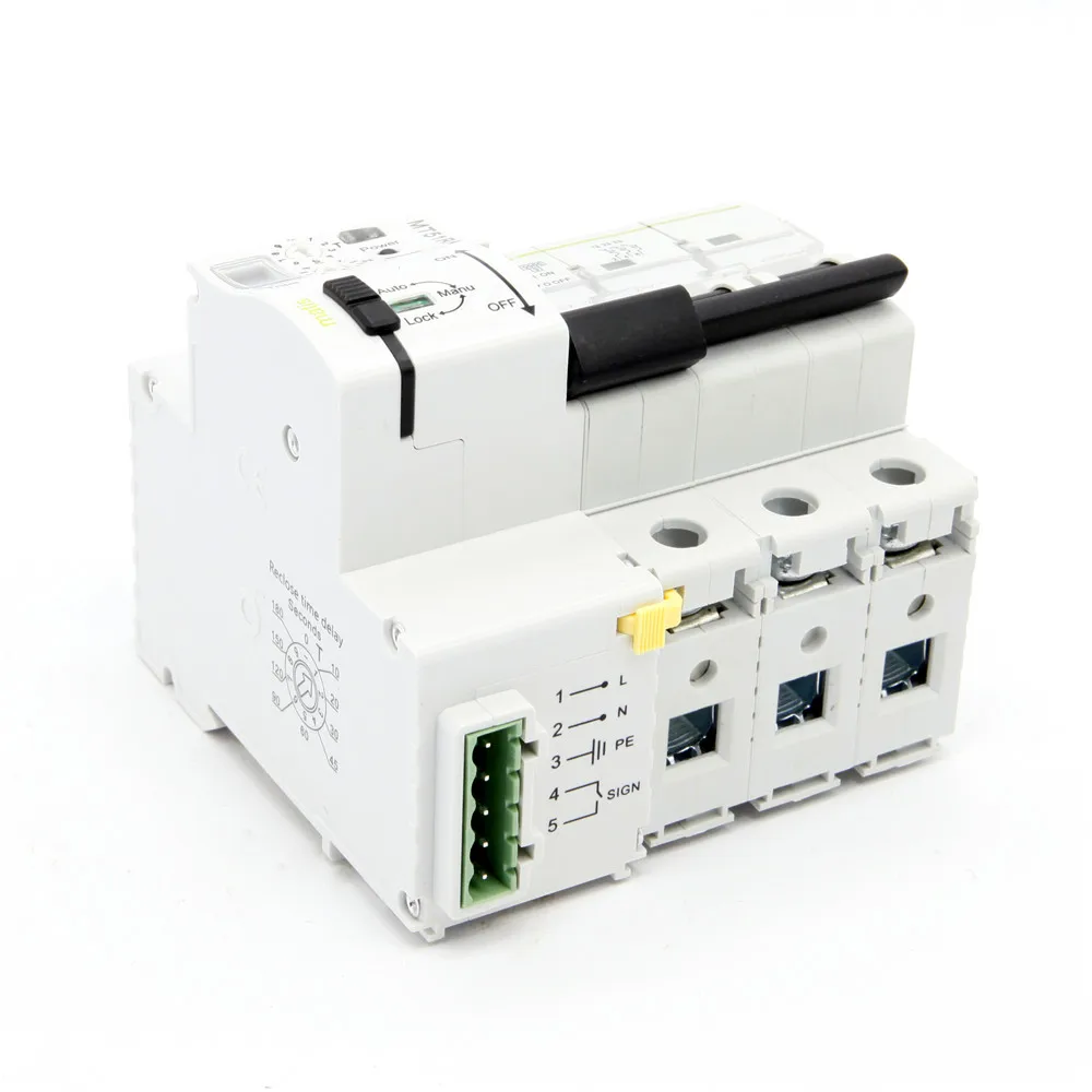 Matismart MT51RA повторный выключатель 3P mcb 63a