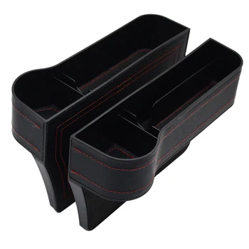 

Leather Car Seat Gap Storage Box for Chevrolet Chevy Cruze Mazda Cx-5 Kia Rio 3 Ford Mondeo Mk4 Fake Taxi Audi A6 C7 Accessory
