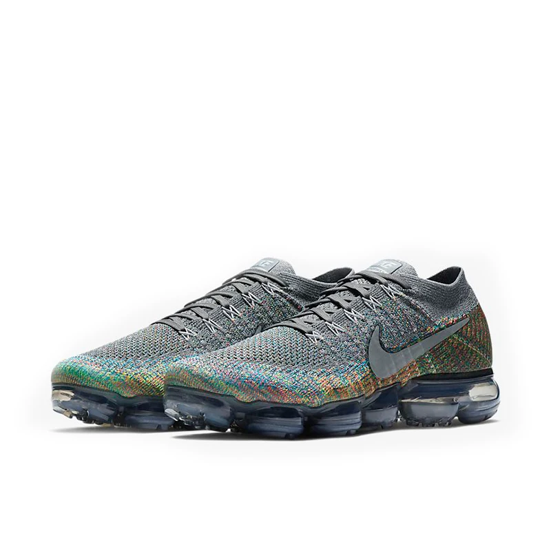 Официальный Nike Air VaporMax Be True Flyknit дышащая мужская обувь для бега на открытом воздухе спортивные кроссовки с низким верхом спортивная обувь
