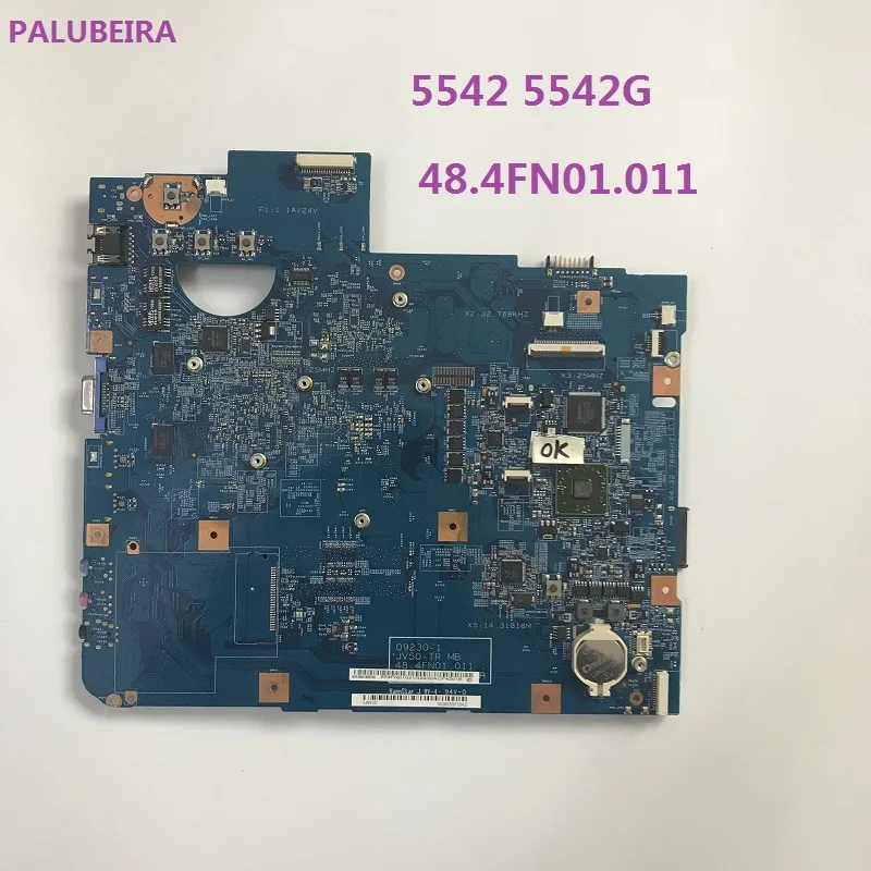 PALUBEIRA 09230-1 JV50-TR MB 48.4FN01.011 основная плата для acer Asipre 5542 5542G материнская плата для ноутбука DDR2 с чипами видеокарты