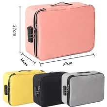 Дорожная вместительная водонепроницаемая переносная сумка для хранения документов для паспорта Многофункциональная Сумка для документов двойная молния