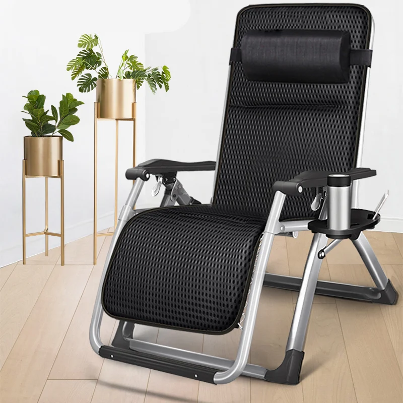 

Lying Chair Folding Afternoon Bed Balcony Leisure Back Cool Chair Home Summer Rocking Chair Against Chair Lazy Sofa