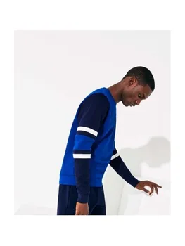 

Lacoste SPORT sweatshirt plush stripe sleeves