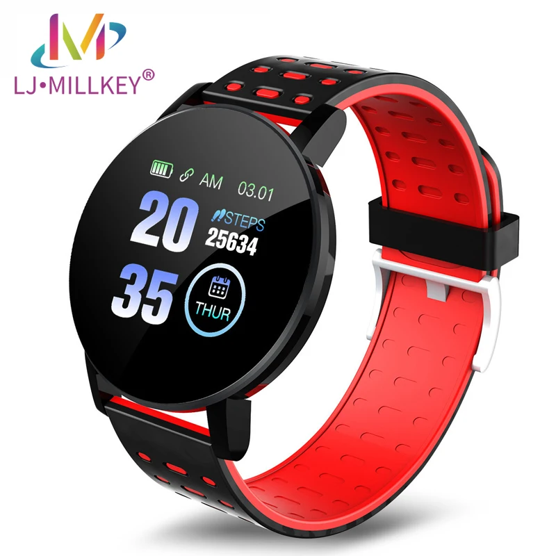 

119 Smart Watches Heart Rate Monitor Fitness Tracker Informaition Reminder Women Bracelet Men Smartwatch relojes inteligentes