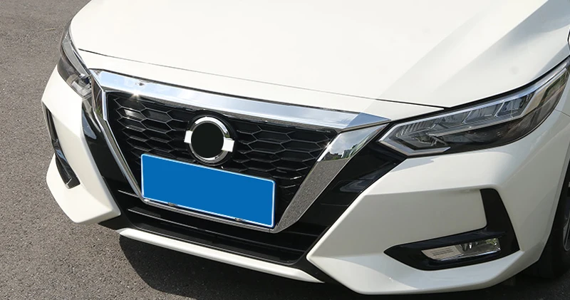 Для Nissan Sylphy передний капот решетка для губ молдинг крышка отделка бар гарнир аксессуары для автомобиля стиль