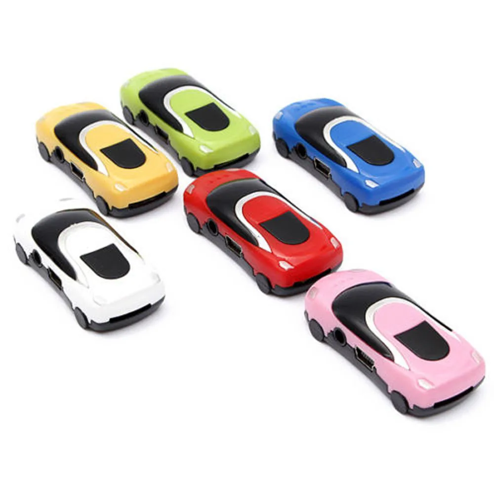 OMESHIN-REPRODUCTOR de música MP3 portátil, Mini reproductor de música MP3 Digital USB de estilo de coche, compatible con microSD TF, disponible