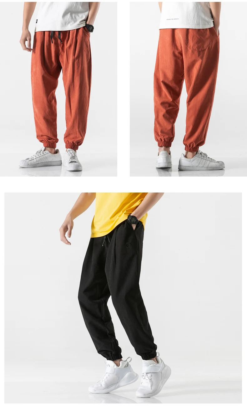 Новые модные спортивные мужские штаны для бега хип-хоп брюки карго мужские уличные Повседневные Удобные Свободные спортивные брюки лучевые брюки