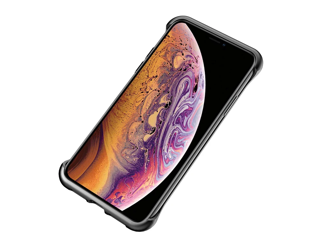 Ультратонкий противоударный чехол для телефона для Apple iPhone X XS MAX XR класса люкс Алюминий металла& анти-не царапающееся 9Н защитное закаленное Стекло чехол Крышка