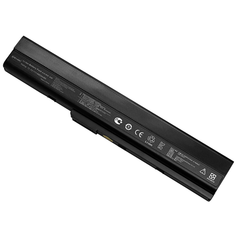 Аккумулятор Apexway для ноутбука ASUS K52 K52J K52F K52JK A52 A52J A52F A52JR K42J K42DE K42DQ K42 K42D K42DR k4242f|laptop
