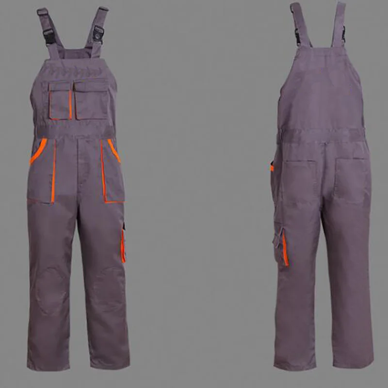 Рабочая одежда мужская униформа нагрудник комбинезон защитная хлопковая ткань для работника Ремонтника машина Авто Ремонт сварки DYF0075