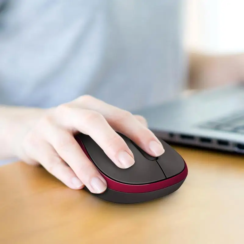Мышь logitech M186, оптическая эргономичная, 2,4 ГГц, беспроводная, USB, 1000 dpi, мышь, обе руки, универсальная мышь для дома, офиса, игры