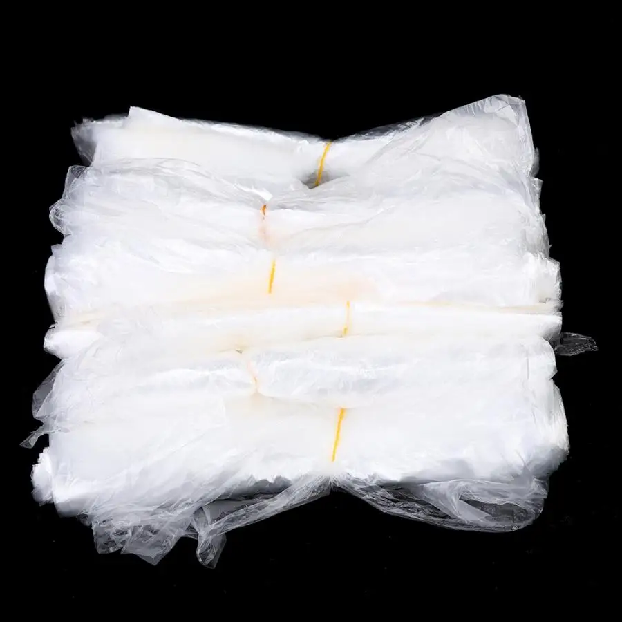 30 x 45cm Disposable Plastic Bag Wash Basin Wrapping Eco-Friendly Plastic Bag for Skin Care Beauty Salon Supplies Makeup Tool