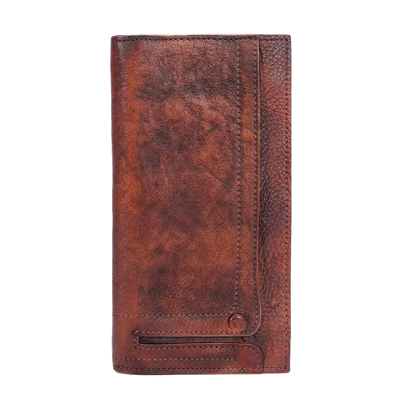 FCTOSSR 2019 новый верхний слой из воловьей кожи нескольких карт мобильный телефон