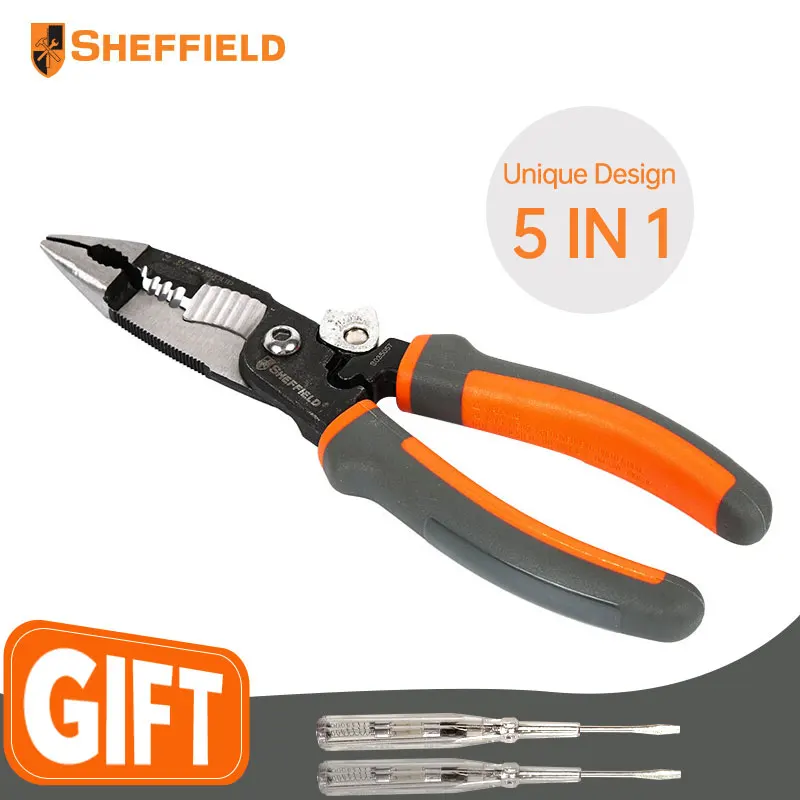 Щипцы SHEFFIELD многофункциональный инструмент 5 в 1 электрические игольчатые