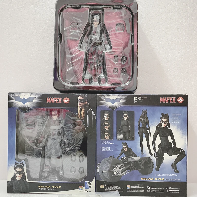 Фигурка Selina Кайла Mafex No.009 DC Comics Темный рыцарь поднимается экшн фигурка женщины