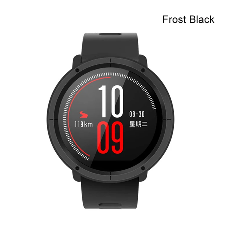 Тонкий чехол SIKAI с рамкой для Xiaomi Huami Amazfit Pace Сменный Чехол часов из ПК защитные