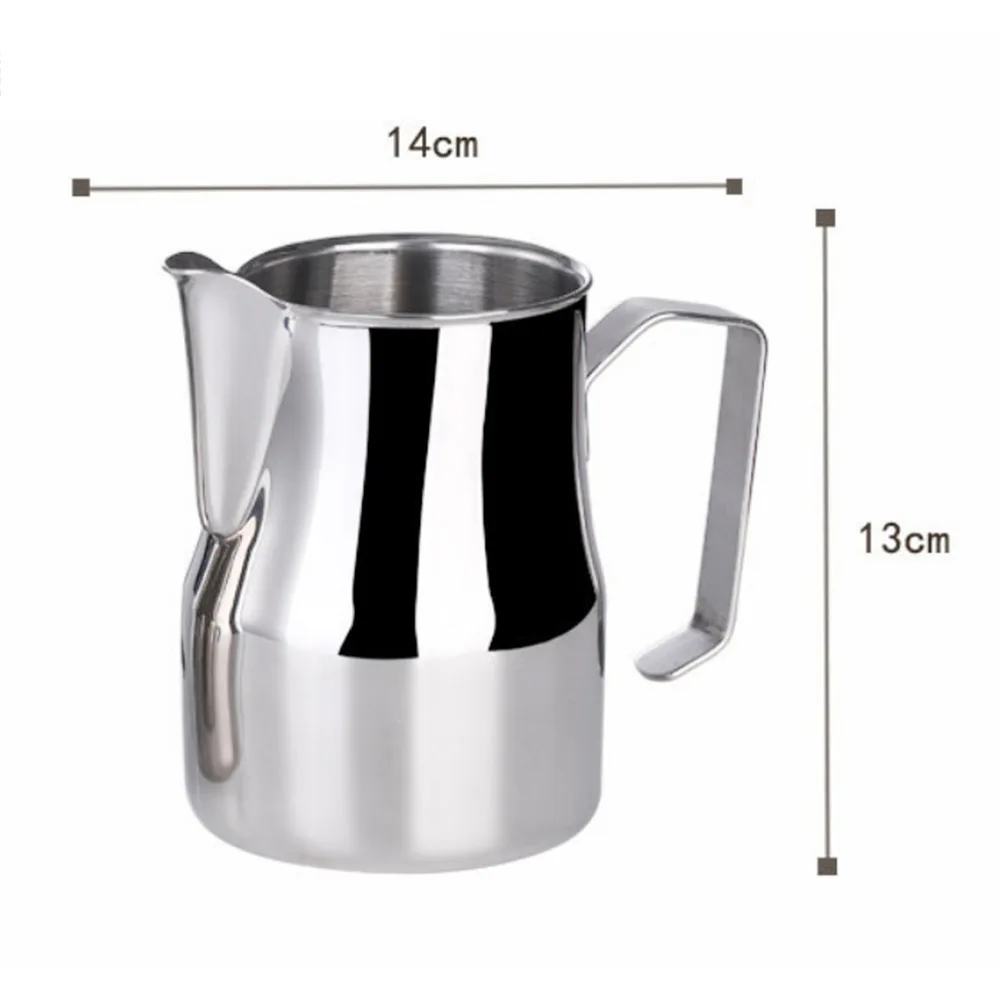 Нержавеющая сталь кофе тянуть инструмент для цветов кофейник посуда для кофе молочной пены чашки 350 мл 550 мл 750 мл